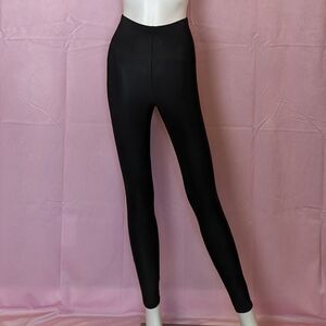 Boohoo Black Ruched Back Booty Boosting Gym Leggings size 4